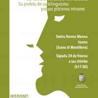 Narami&middot;lu in sardu ca ando mezus in iscola