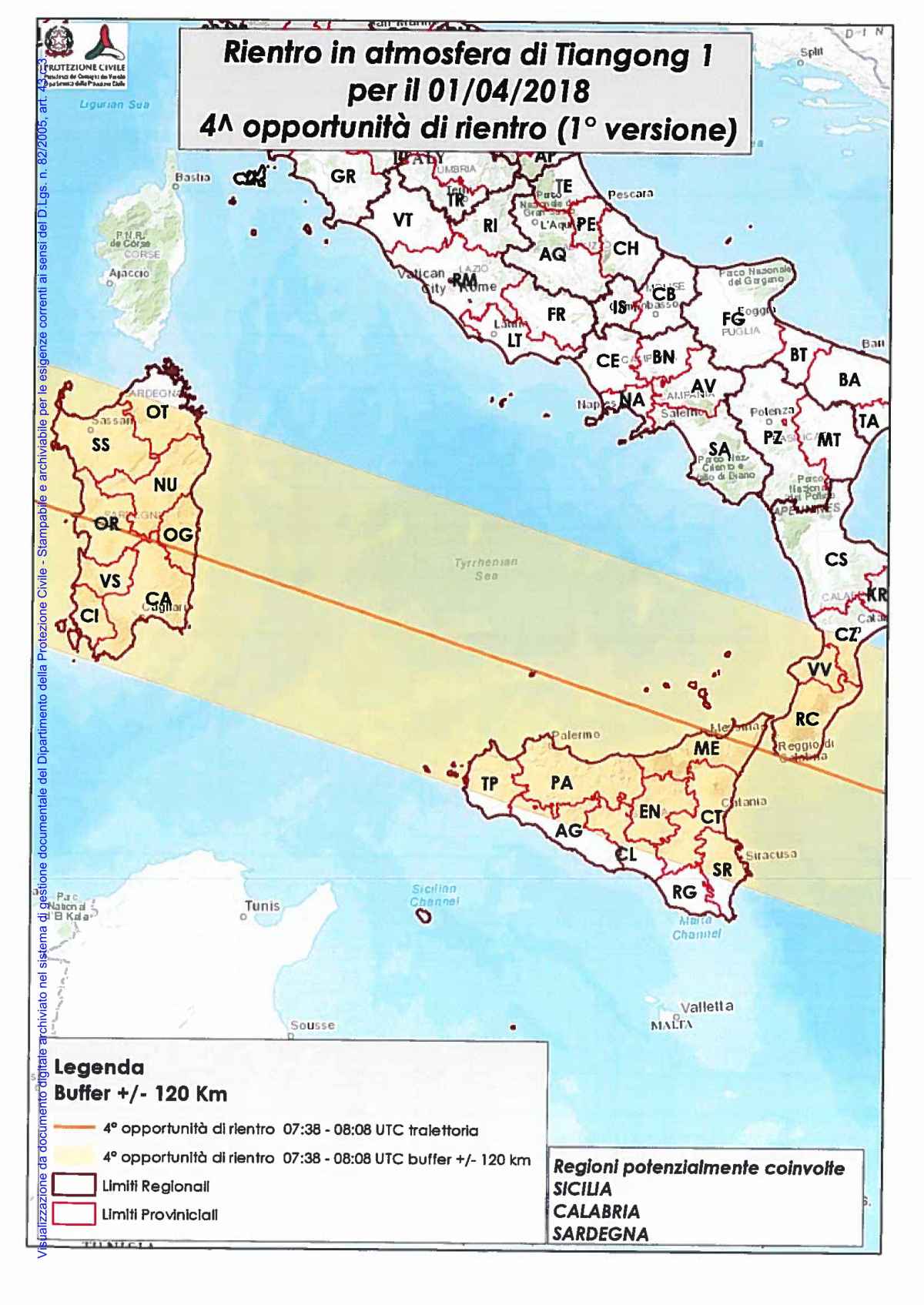 Tiangong - 4ª opportunità