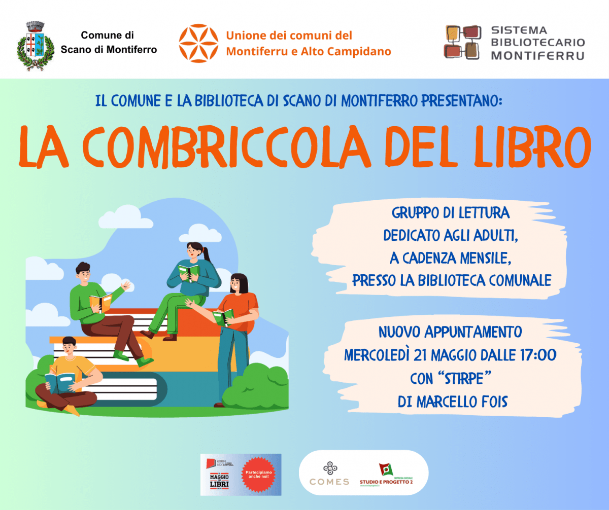 La combriccola del libro maggio 2025 Scano