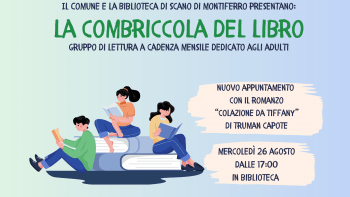La combriccola del libro agosto 2026 Scano
