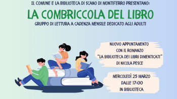 La combriccola del libro marzo 2026 Scano