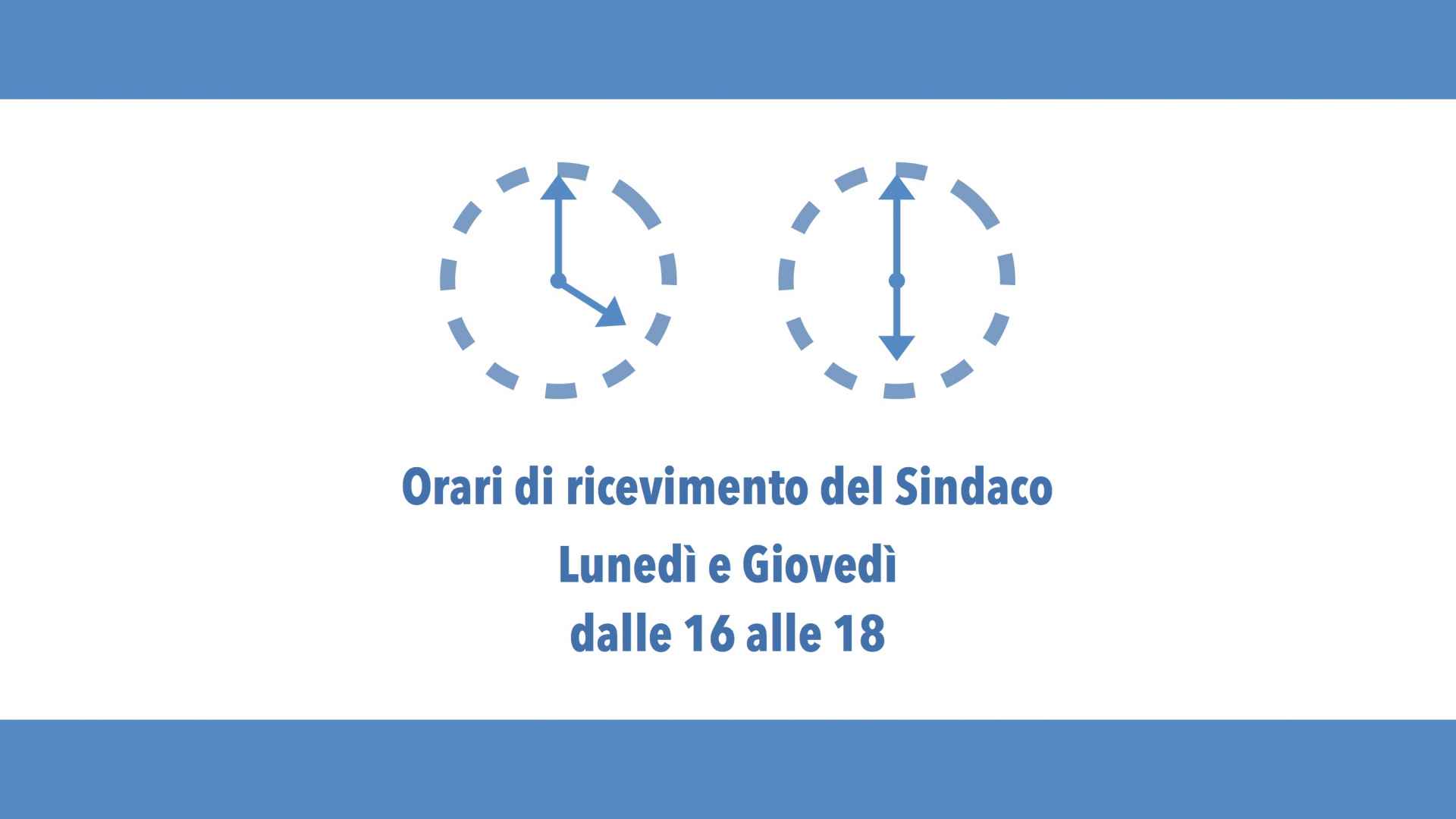orari sindaco